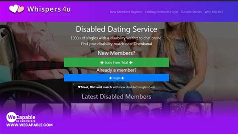 whispers4u|Disability dating sites: we round up the best